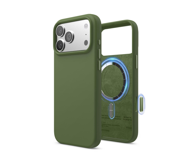 Elago Magsafe Silicon Case do iPhone 17 PRO Max Cedar Green ES17MSSC69PRO-CGR - 1360439 - zdjęcie